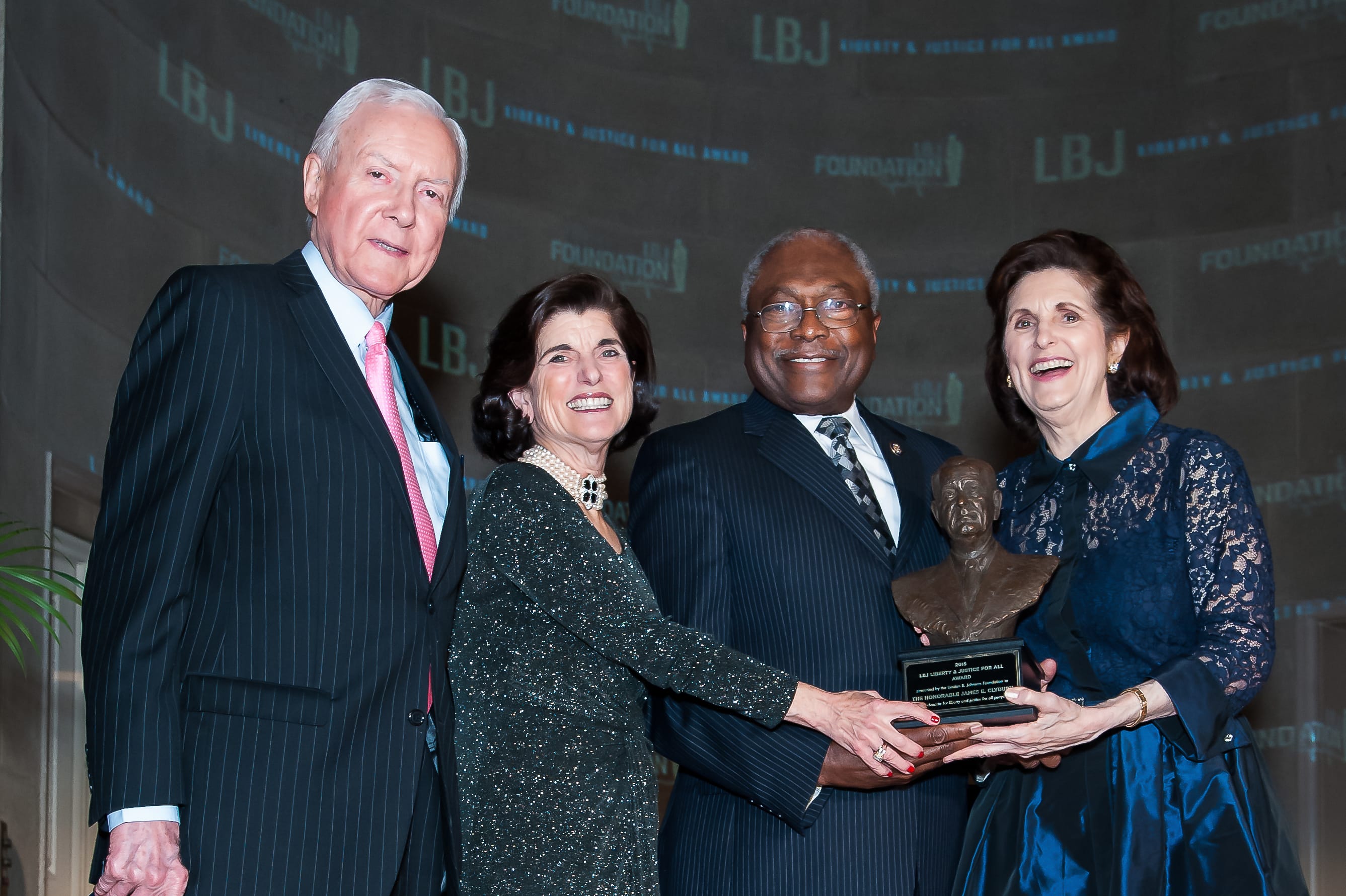 Luci Baines Johnson and LBJ