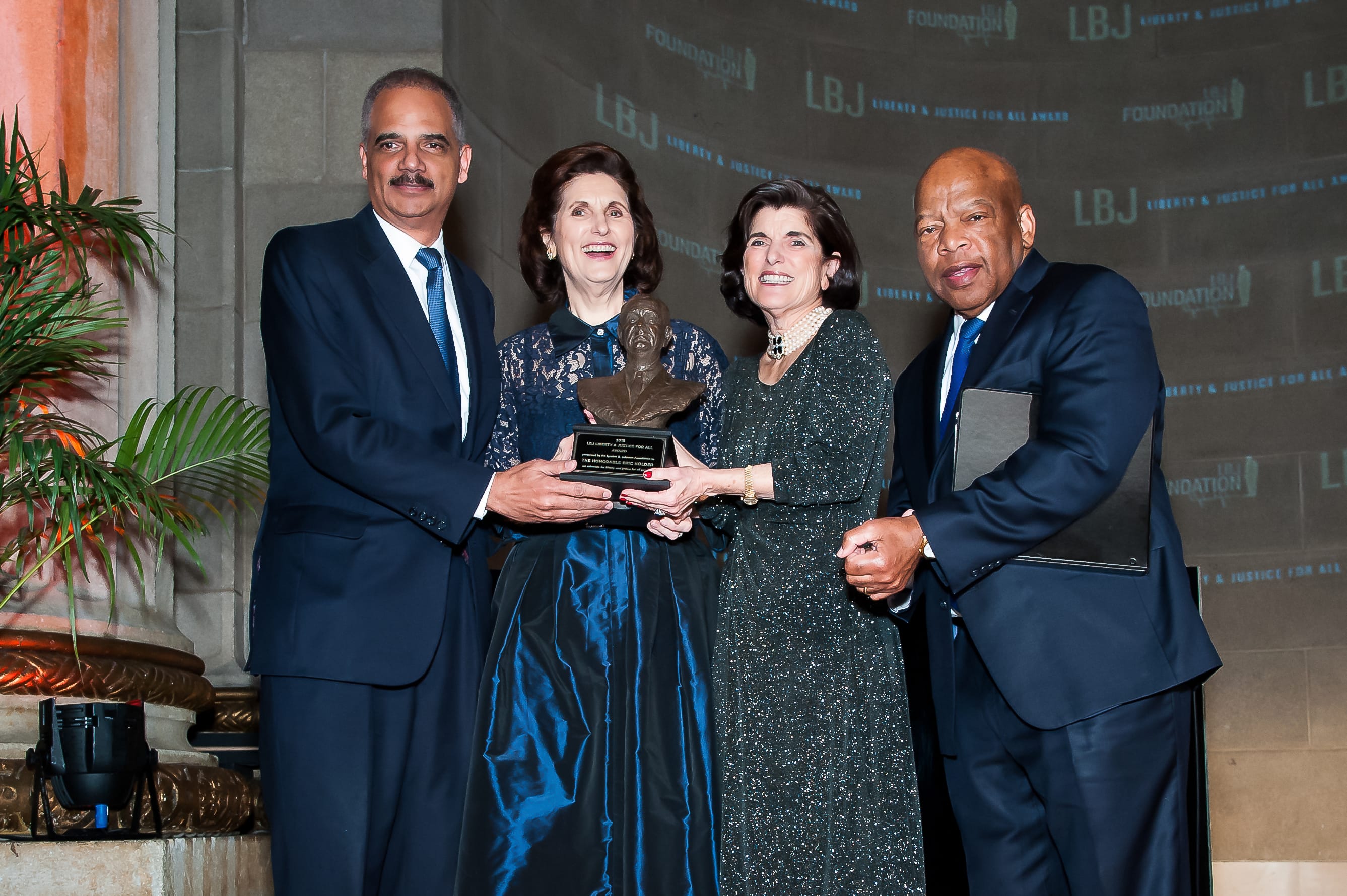 Luci Baines Johnson and LBJ